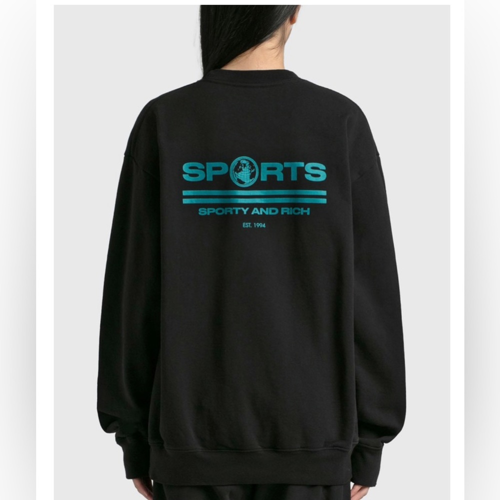 SPORTY & RICH ‘SPORT’ CREWNECK - Picture 3 of 3